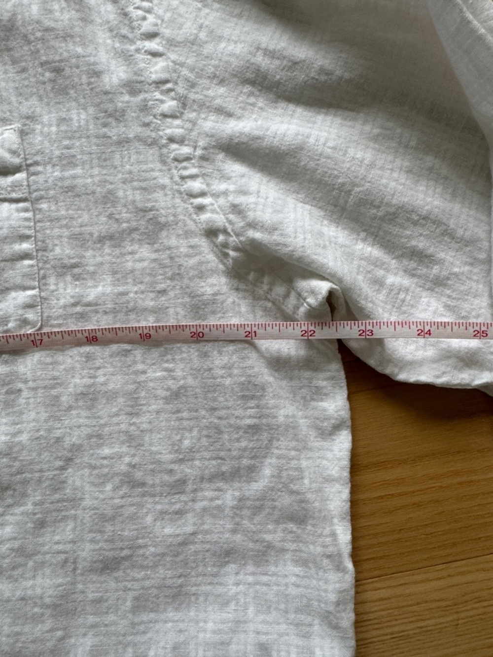 Johnny Bahama Linen Cotton Shirt Large White Coastal Resort Beach Button Up - Picture 6 of 15